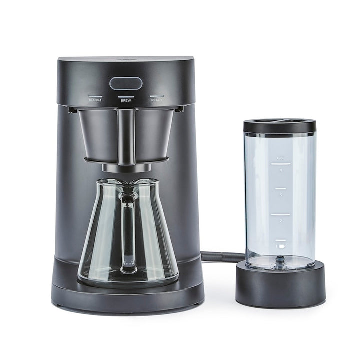 Ratio Four coffee machine in black with glass carafe - small-batch brewer from Inheritance Coffee, Pensacola, FL
