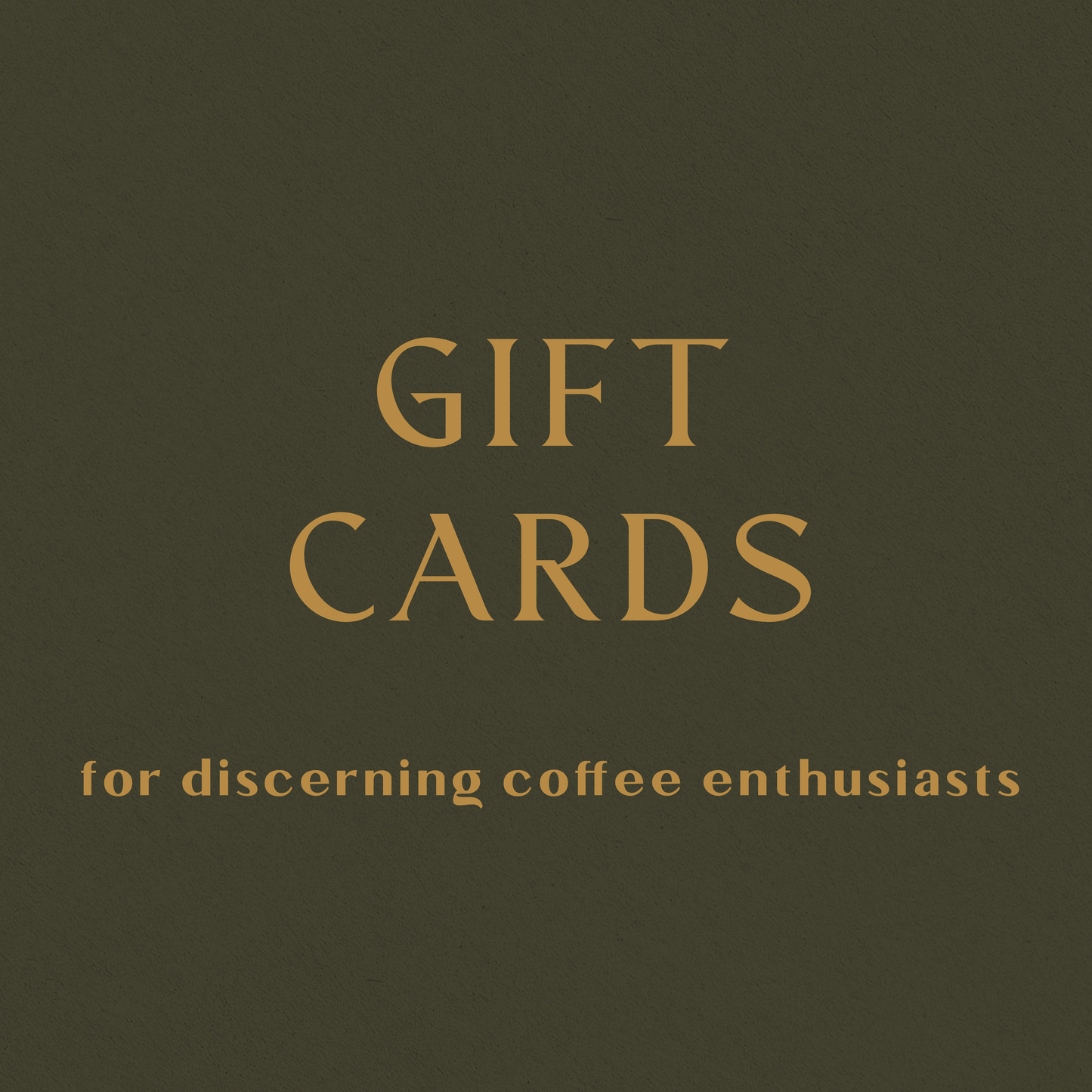 Inheritance Coffee Gift Card - Inheritance Coffee