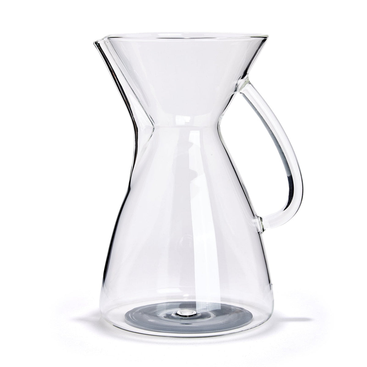 Ratio glass carafe with clear glass handle - home brewing gear from Inheritance Coffee, Pensacola, FL