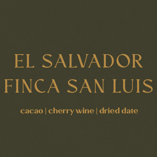 El Salvador Finca San Luis