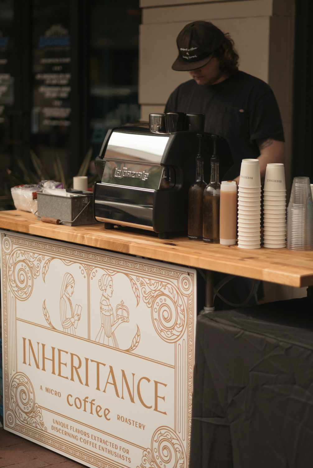 Inheritance Coffee Cart | Pensacola Coffee Cart Catering and Mobile Espresso Bar