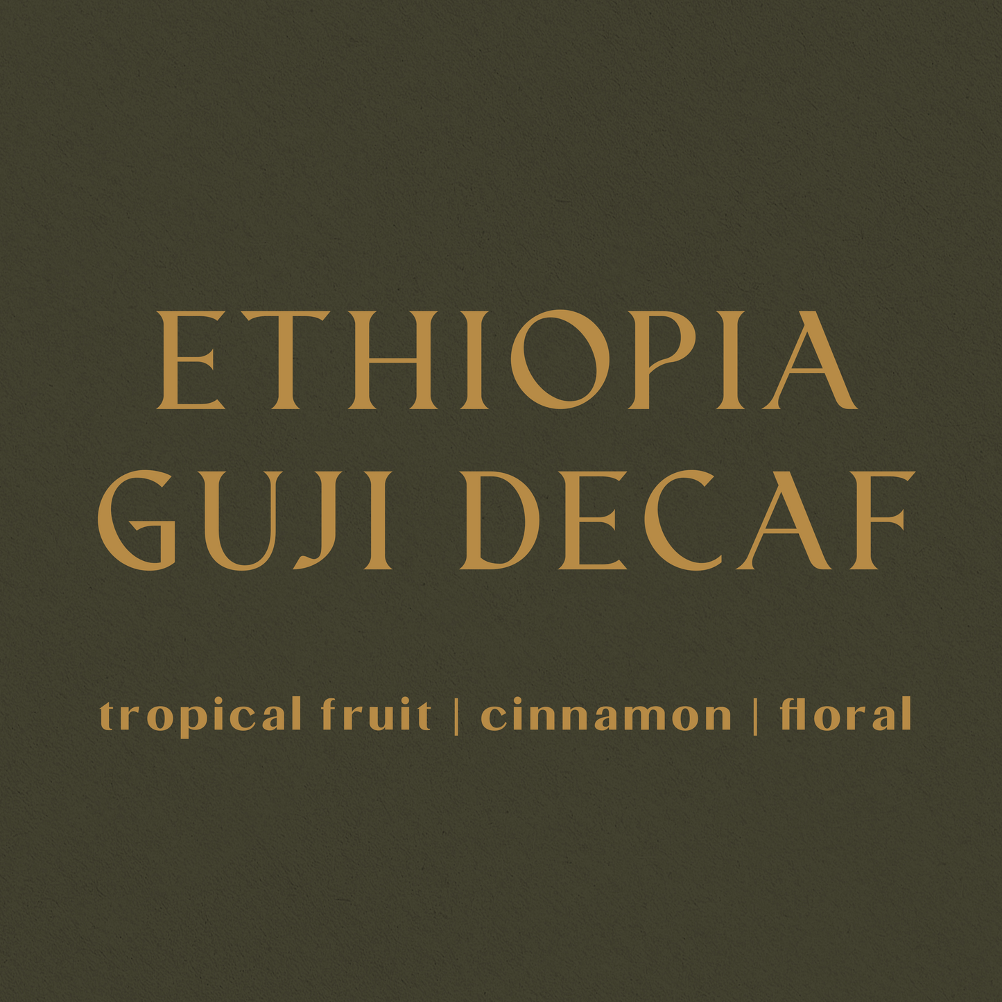 Ethiopia Guji Decaf - Inheritance Coffee