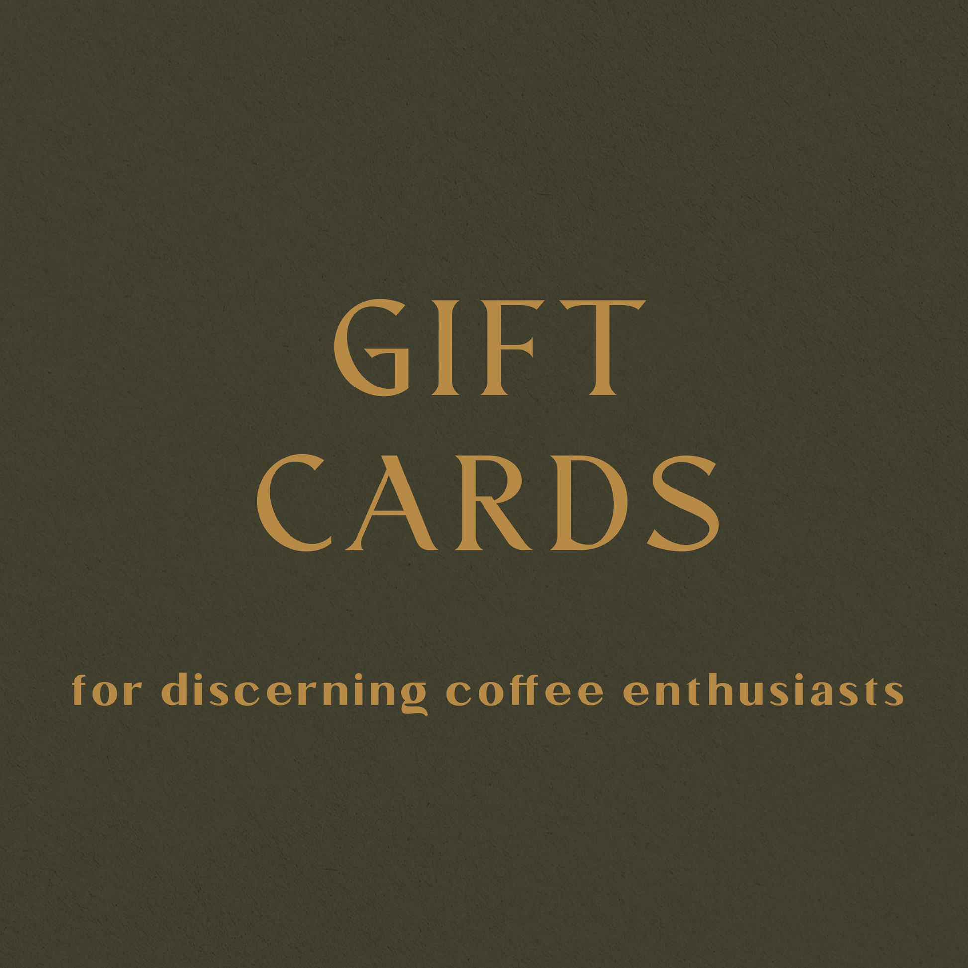 Inheritance Coffee Gift Card - Inheritance Coffee