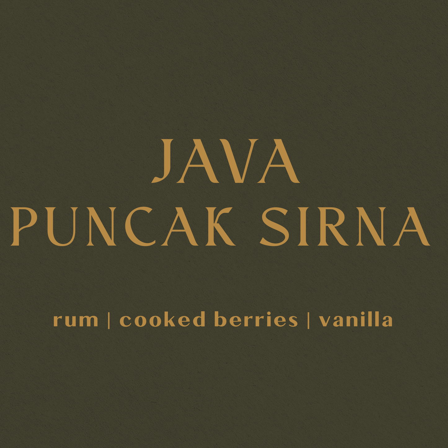 Java Puncak Sirna - Inheritance Coffee