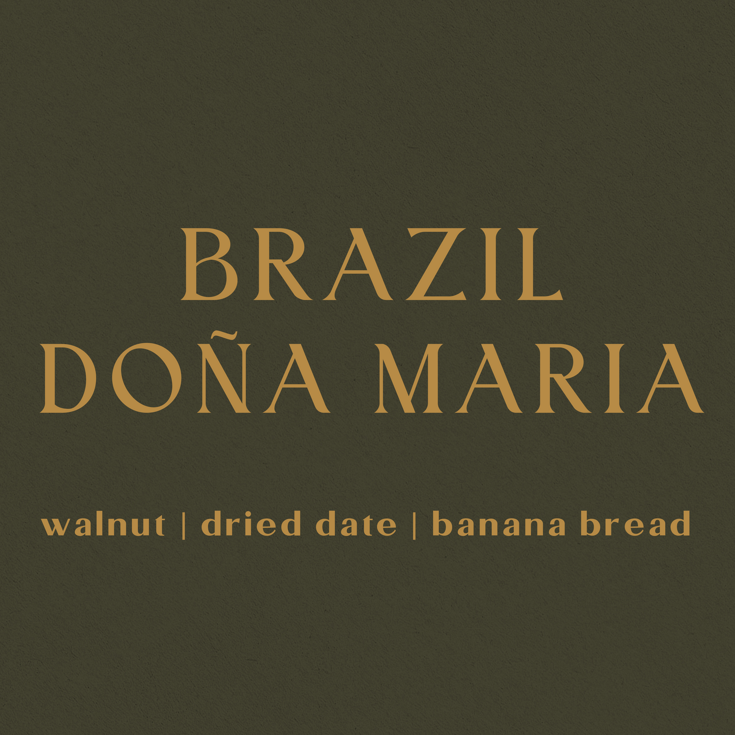 Doña Maria - Inheritance Coffee