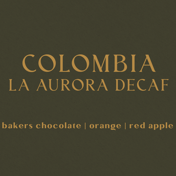 Colombia Finca La Aurora Decaf - Inheritance Coffee
