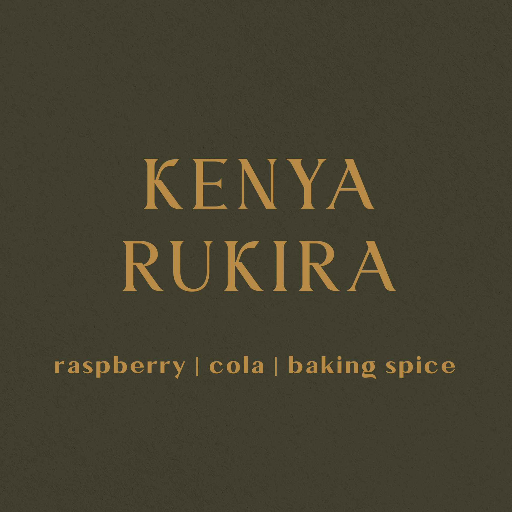 Kenya Rukira Peaberry - Inheritance Coffee