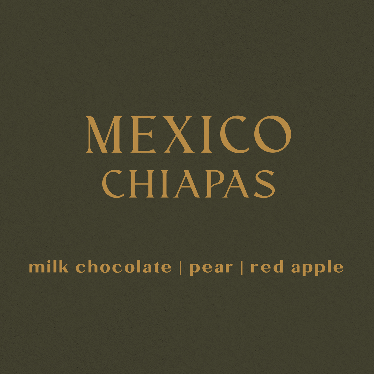 Mexico Chiapas - Organic - Inheritance Coffee